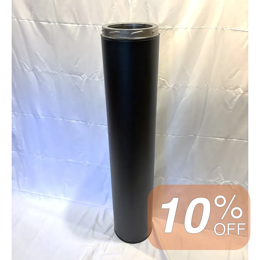 断熱二重煙突 1000mm｜未使用品